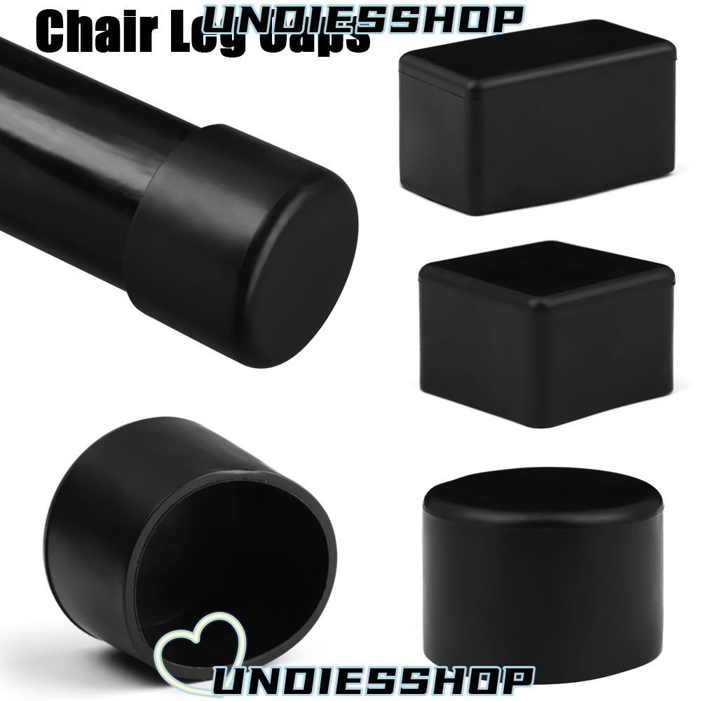 UNDIESSHOP 4ชิ้น/เซ็ตเก้าอี้ขาหมวกตารางถุงเท้าแผ่นซิลิโคน