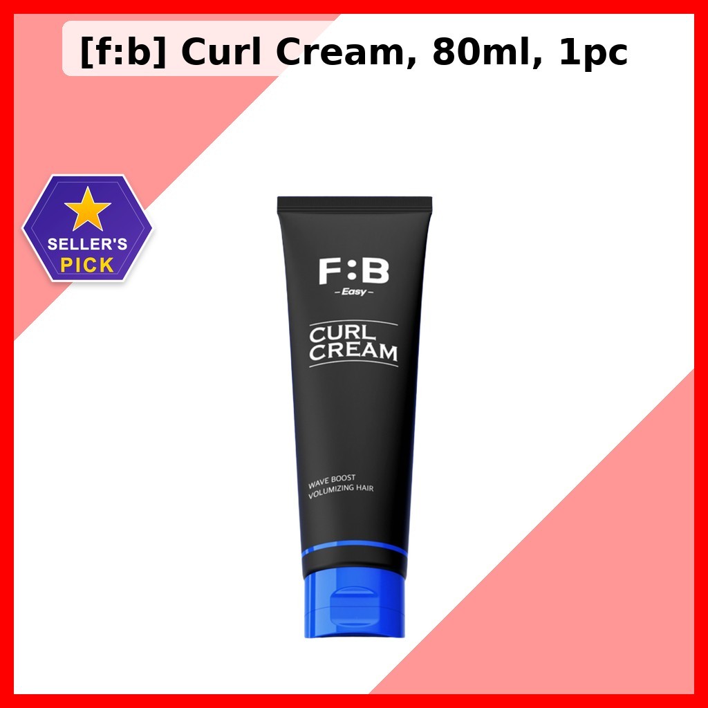 [f:b] Curl Cream, 80ml, 1pc / Korean Curl Cream / Frizz Control / ของแท้ 100% โดย mintcandy