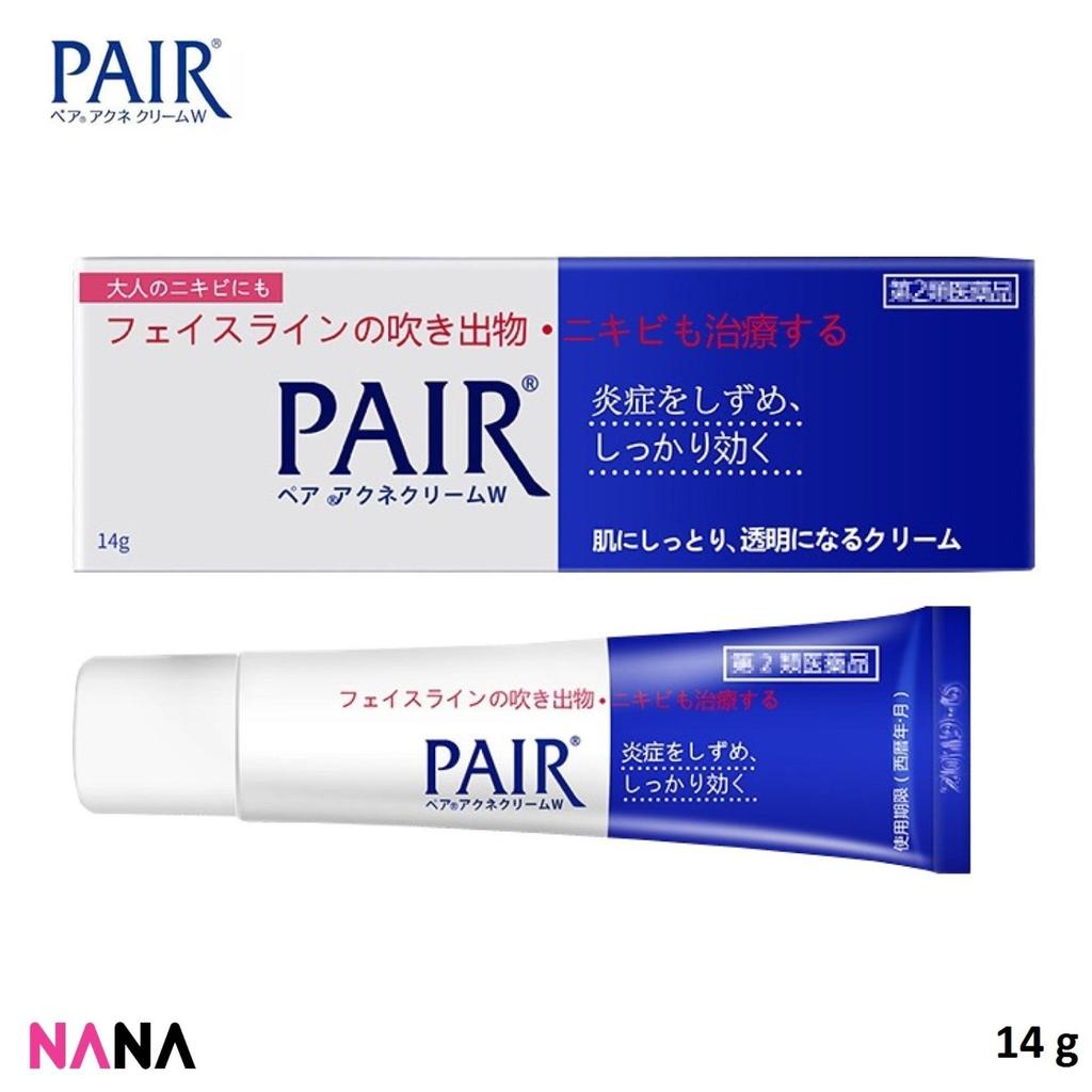LION (JAPAN) PAIR Acne Cream W 14g ครีมบํารุงผิวหน้าสิวต้านเชื้อแบคทีเรีย