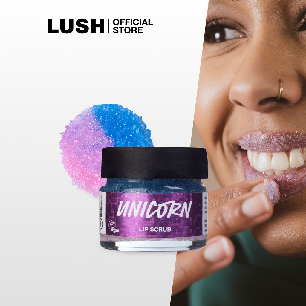 LUSH สครับขัดริมฝีปาก UNICORN LIP SCRUB 20g