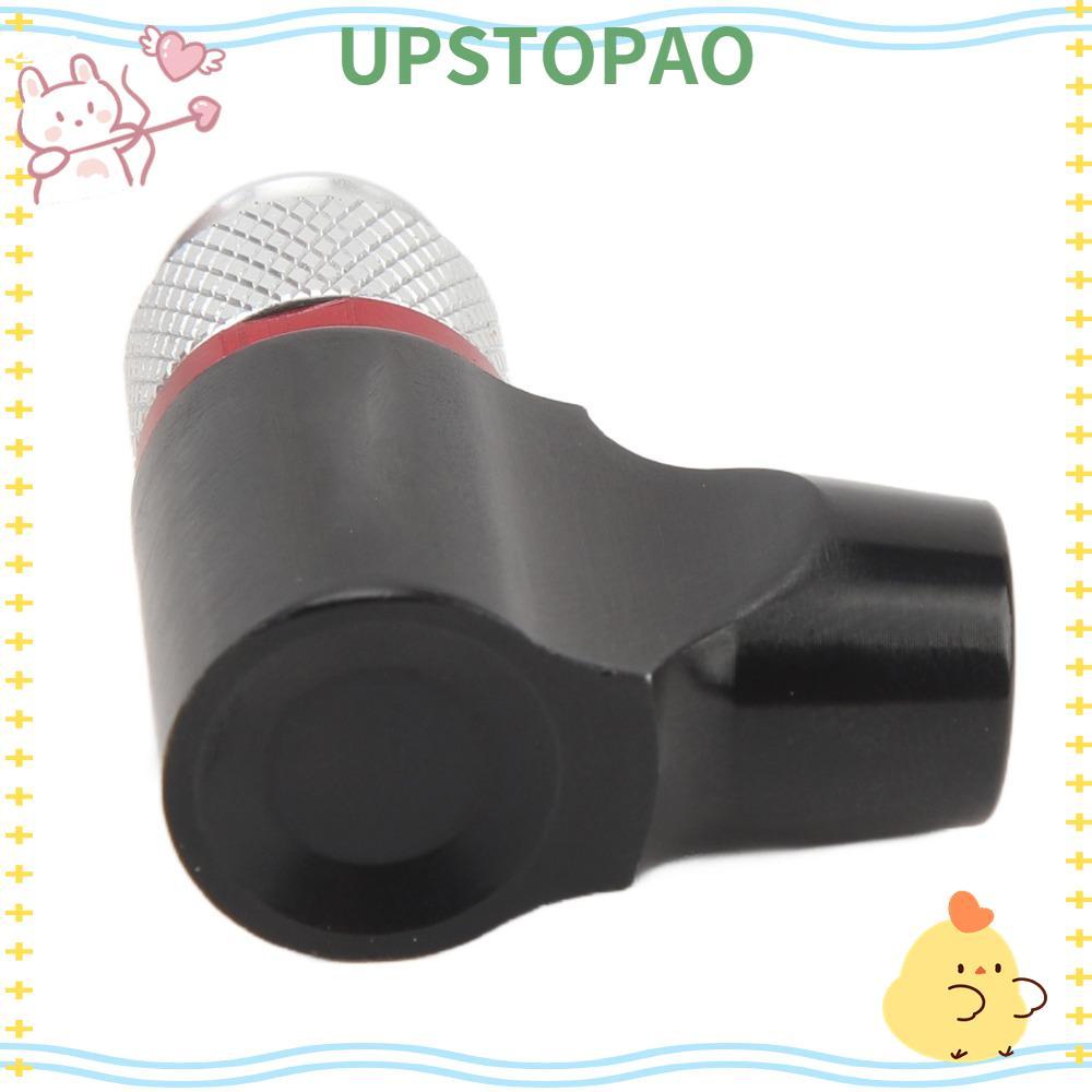 UPSTOPAO จักรยาน CO2 Inflator, แขนโฟมอลูมิเนียม CO2 จักรยานยาง Inflator, Presta และ Schrader วาล์วสี