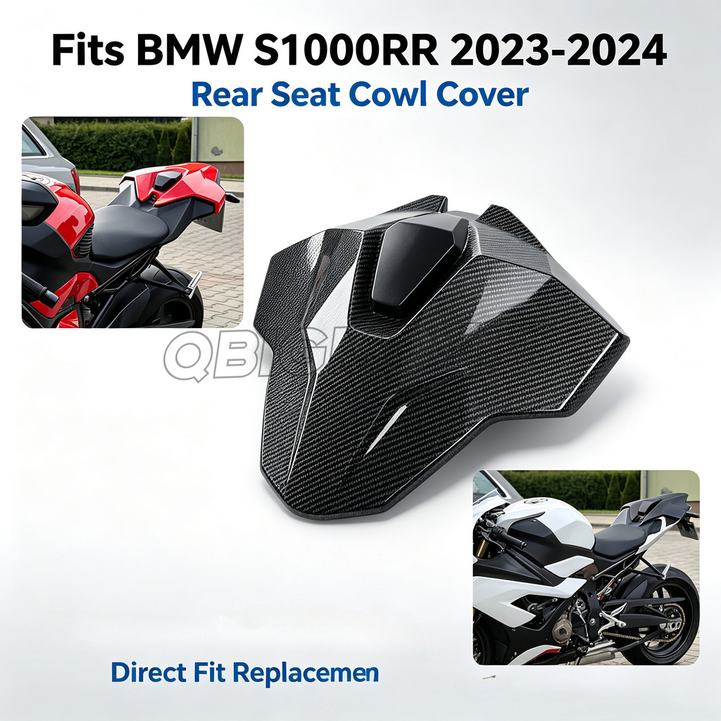 สําหรับ BMW S1000RR 2023-2024 รถจักรยานยนต์ด้านหลังผู้โดยสารฝาหลัง S1000 S 1000 RR 2024 2023