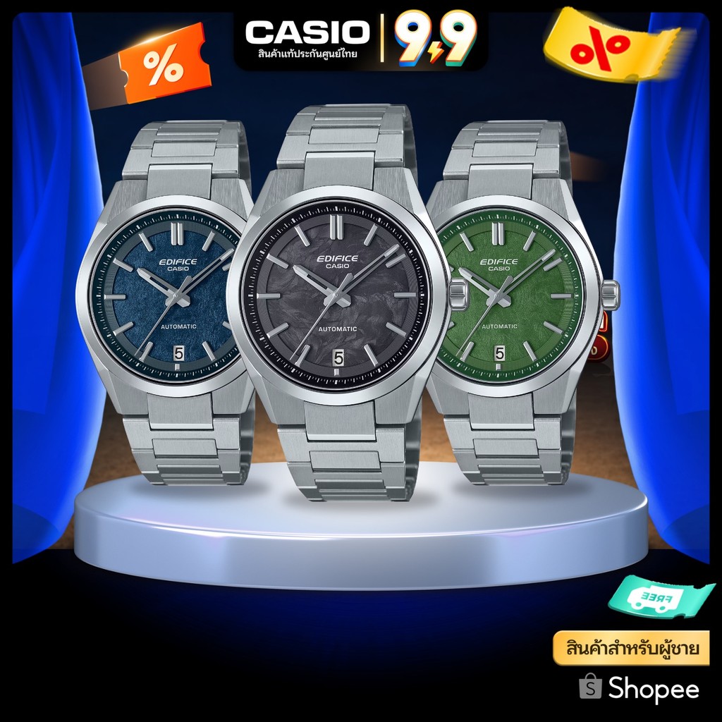 นาฬิกาข้อมือ CASIO Edifice รุ่น EFK-100CD-1A,EFK-100D-3A,EFK-100D-2A,EFK-100D-7A,EFK-100XPB-1Aสินค้า
