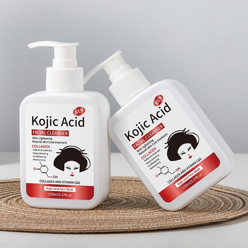 ทําความสะอาด Koji Acid Effect Moisturizing Bright Acid ลึกและทั้งขมิ้นการค้าต่างประเทศ Facial Cleans