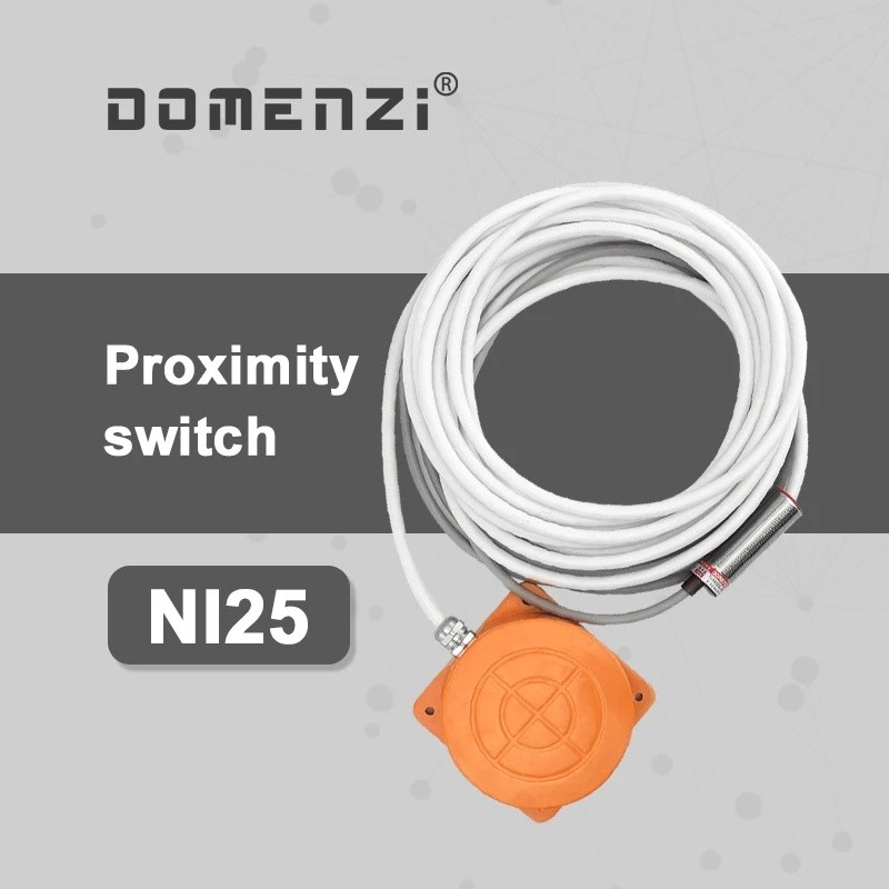 9Y3D NI25-F80-P1-250 ความยาวสาย 10 เมตร สัญญาสวิตช์, เซ็นเซอร์วัดแสงอิเล็กทรอนิกส์, สวิตช์วัดความเร็