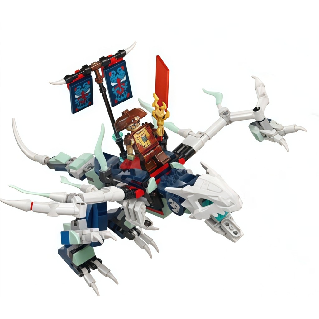 เลโก้ ninjago เลโก้เลโก้ Phantom Ninja 71845 Killing Meat Pure Ghost Bone Dragon No Minifigure พร้อม