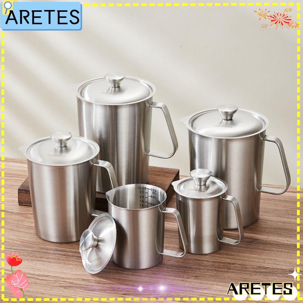 ถ้วยตวง APEES พร้อมฝาปิด 304 สแตนเลสบีกเกอร์ในห้องปฏิบัติการ, การออกแบบขนาดด้านในความจุขนาดใหญ่หนา L