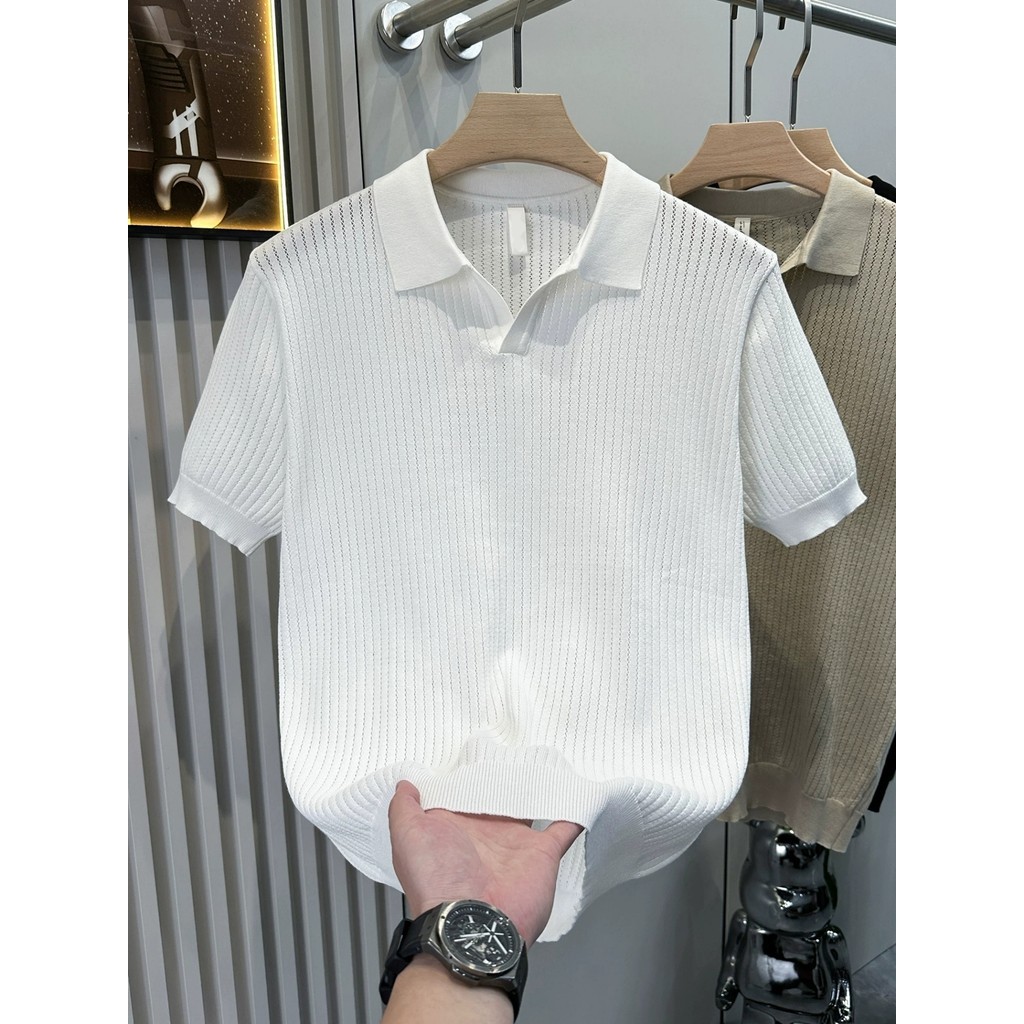 Network Image Cool Silk M933 Batch 30 Black White Khaki M-3XL