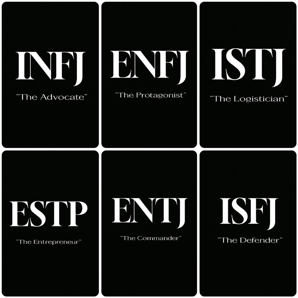 MBTI PERSONALITY EZ-LINK CARD STICKER MBTI TEST CUSTOMISE MBTI CARD สติ๊กเกอร์ MRT CARD NETS CARD ชุ