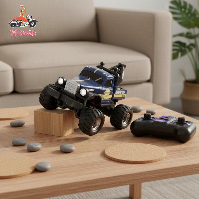[Whstrong] 1/64 Scale RC Car Pocket Sized1/64 Scale Rough Terrain Car USB USB-Charged Mini