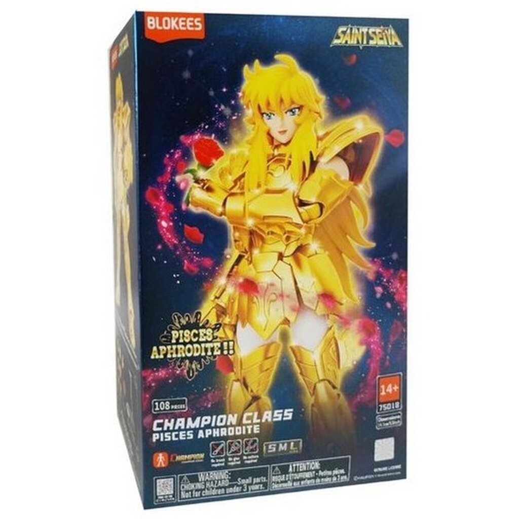 Blokees Saint Seiya 75018 Champion Class 15 Pisces Aphrodite 810181536065 (Plastic Model)