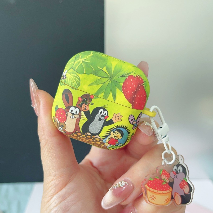 หรูหราสําหรับ Huawei Freeclip 2 /Freeclip2S หูฟังการ์ตูน Matte TPU ฝาครอบป้องกันสําหรับ Huawei Freec