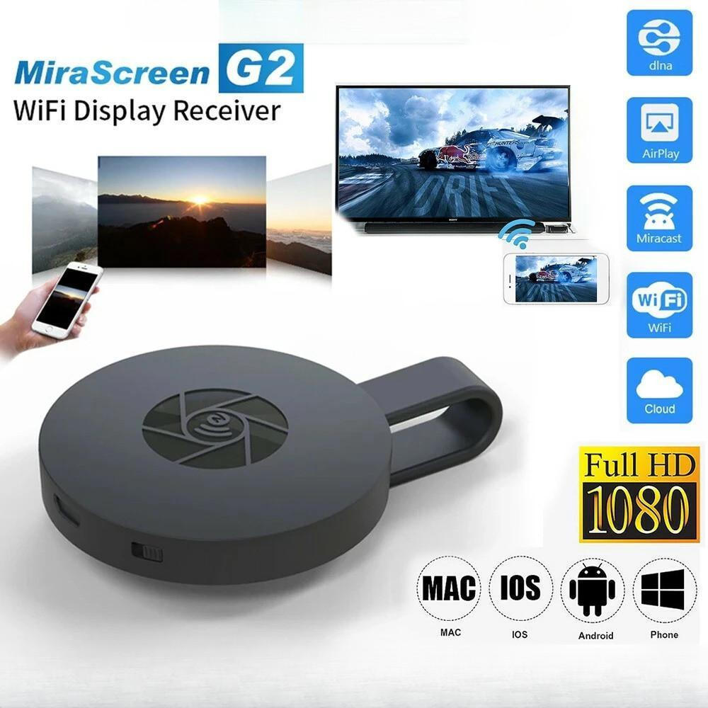 Mirascreen G2 4K ไร้สายคุณภาพสูง HDMI Dongle HD Youtube TV Stick Mirroring รองรับ Android DLNA Sea S