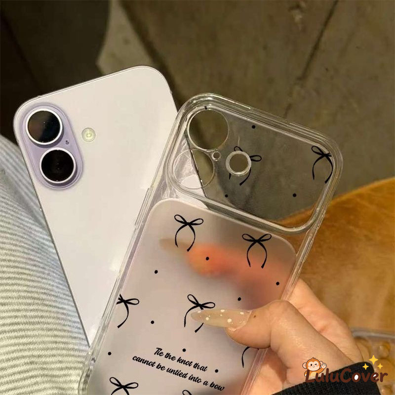 Bowknot Clear Case สําหรับ Honor X9 X9A X9B X9C สมาร์ท X9D X8A X8B X8C X8D X7E X7A X7B X7C X7S X6E X