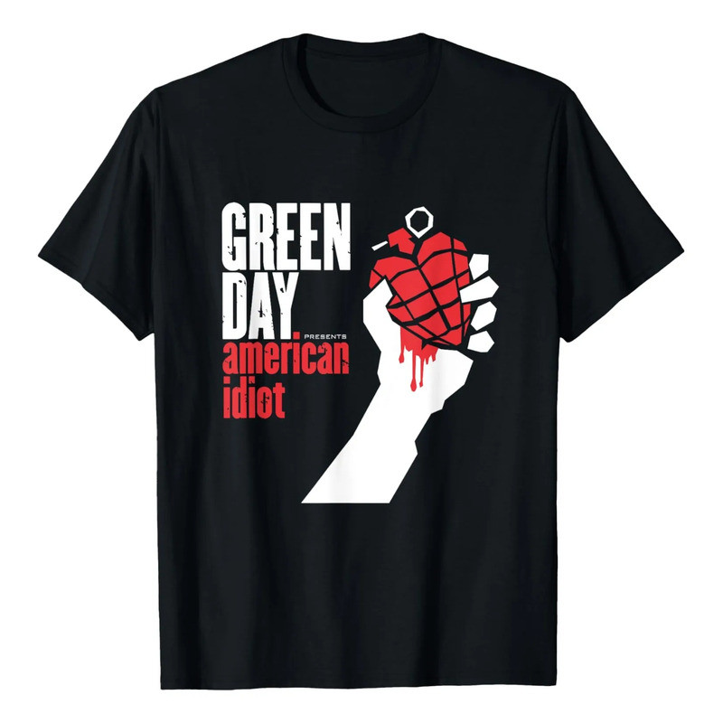 เสื้อยืด Green Day American Idiot