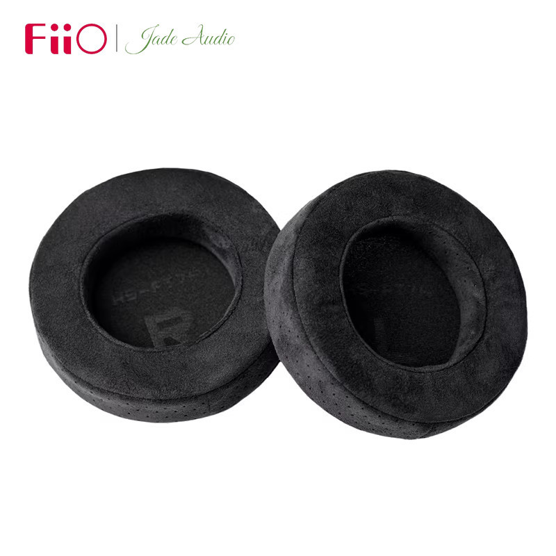 Fiio Hs-Ft7a หูฟังแบบครอบหูแผ่นรองหูฟังกํามะหยี่ไฟเบอร์ 3 มิติขนาดใหญ่นุ่มและเป็นมิตรกับผิวสําหรับ F