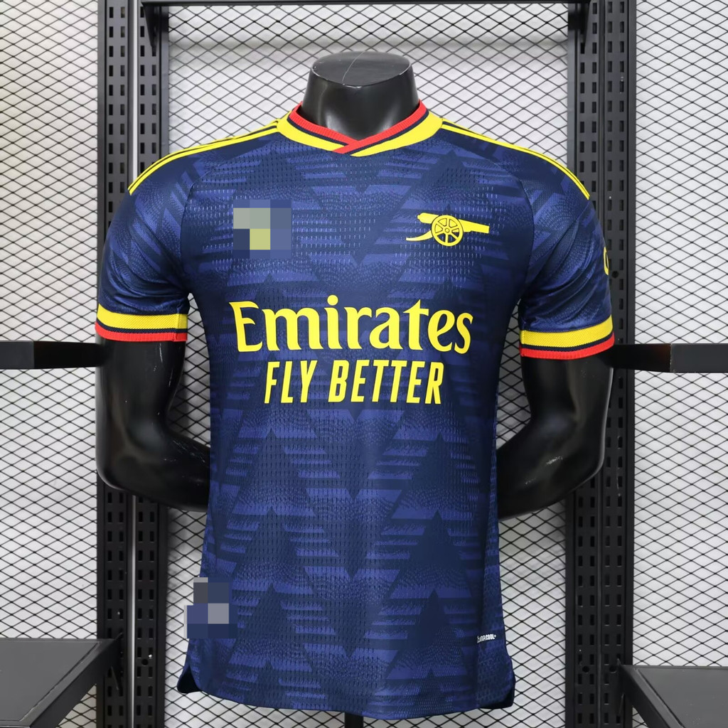 เวอร์ชั่นผู้เล่นใหม่ 2627 Arsenal away เสื้อยืดแขนสั้นฟุตบอลคุณภาพสูง