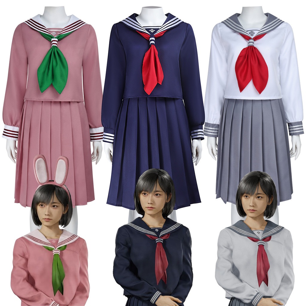 Daisy HILLF DILL รุนแรงน้ําเปลือกเดซี่ jk สีฟ้าปลอมตัวเสื้อผ้า二 ทิ้ง元อุปกรณ์ต่อพ่วงอุปกรณ์ต่อพ่วงเกม