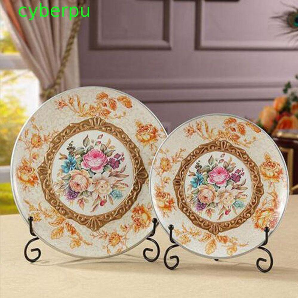 CYBERPULSE Bowl Plate Display Stand Book Artwork Storage Holders Racks Photo for Home Picture Frame 