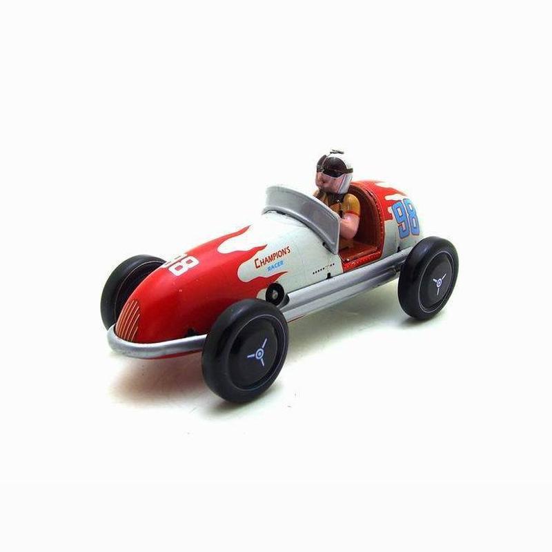 คลังสินค้าพร้อม MS508 Retro Racing Retro ของเล่นดีบุกของเล่นของขวัญที่ไม่ซ้ํากัน Creative Props ของเ