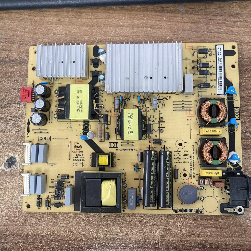 Original TCL 65X8 65C5 65C6 ทีวี 40-L202H8-PWB1CG L242H48 Yu