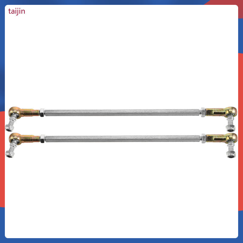 2 ชุด Atv Tie Rod Ends Dirt Bike Suspension Four Wheeler อะไหล่พวงมาลัย taijin