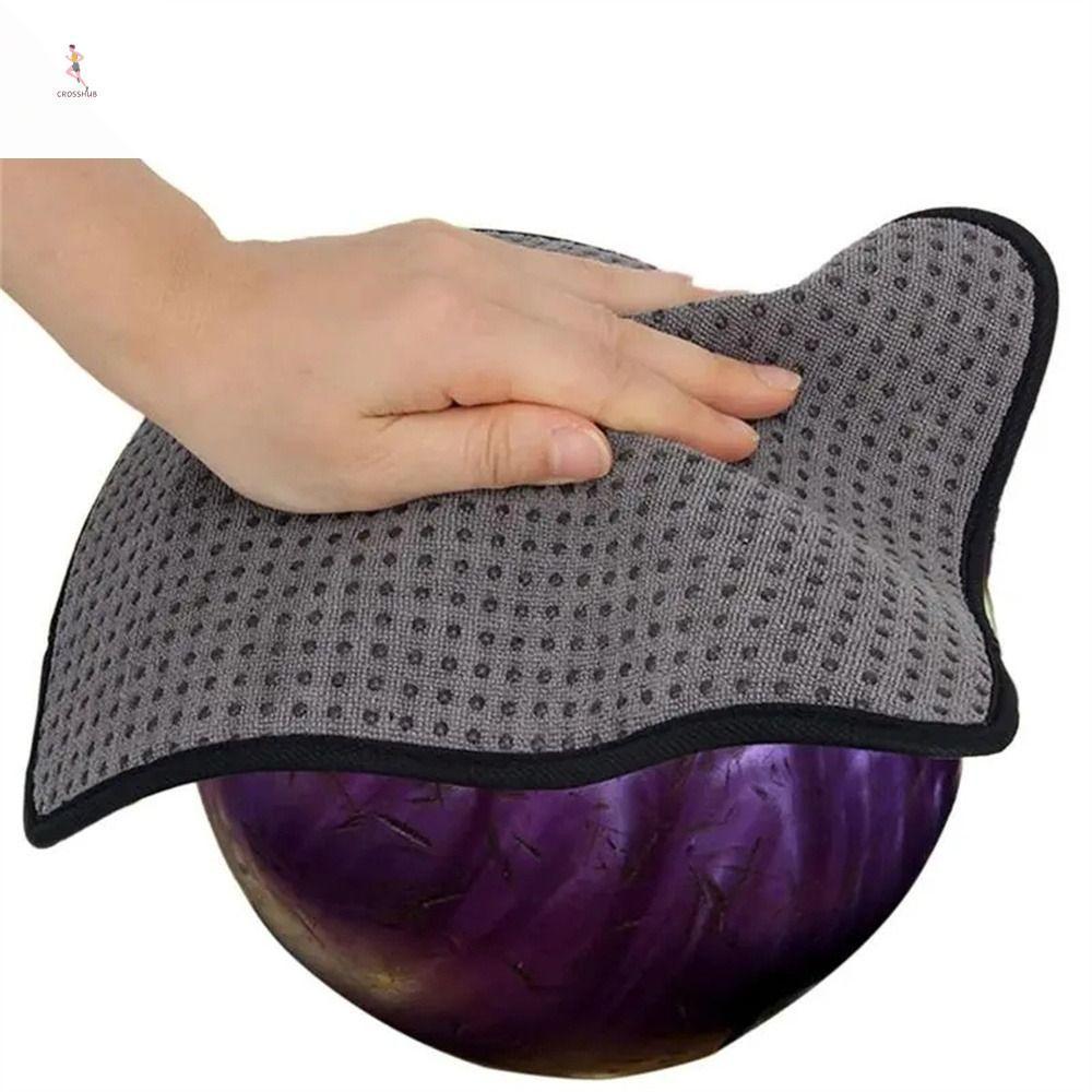 CROSS Bowling Shammy Pad, Washable Dust Debris Remover Bowling Ball Towel, Bowling อุปกรณ์ Multi-fun
