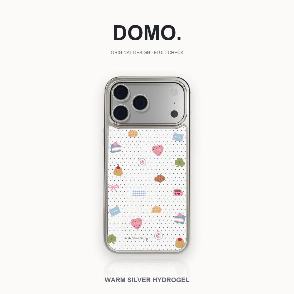 เคสไฮโดรเจลขอบเงินลายสีเบจสำหรับ iPhone 18 Pro Max 18 Pro 18 17 Pro Max 17 Pro 17 Air 16 15 14