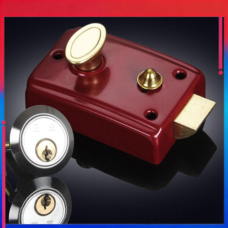 (ใหม่) Anti-Theft Home Strong Universal Heavy-Duty Door Lo Lo Lo ในร่ม Mortise Lo