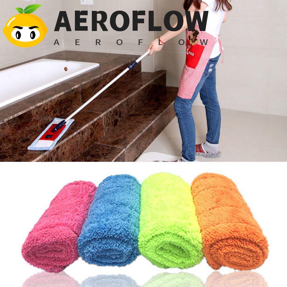 AEROFLOW สําหรับ Spray Mop 1PC Mop Pad ผ้านํามาใช้ใหม่ที่ใช้งานได้จริง