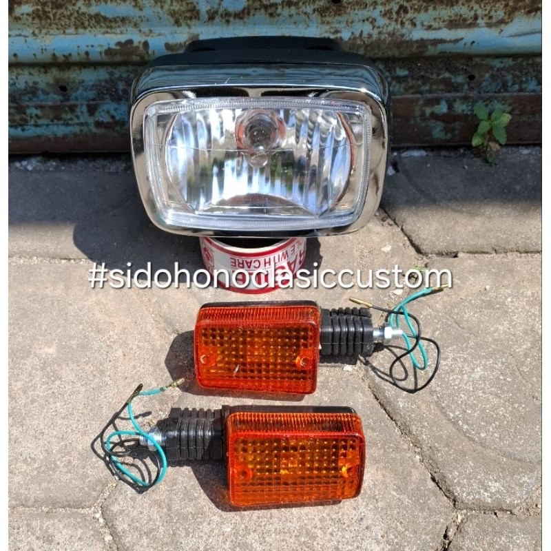 RW HONDA WIN OLD YEAR HEADLIGHT PACKAGE SET 2 WIN TURN SIGNAL คุณภาพดี