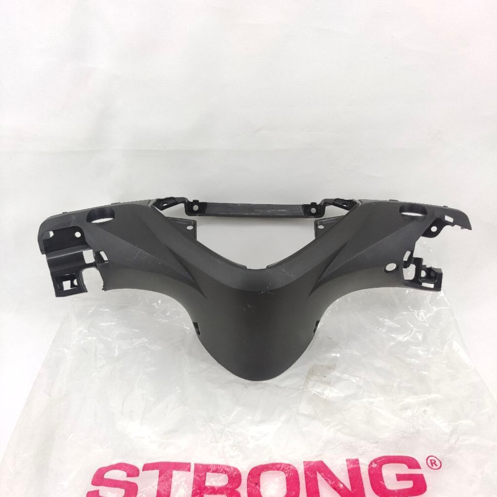 ฝาครอบ STRONG Batok Totok ด้านหน้าด้านหลัง สีดํา Yamaha Xeon Original STRONG 12PART