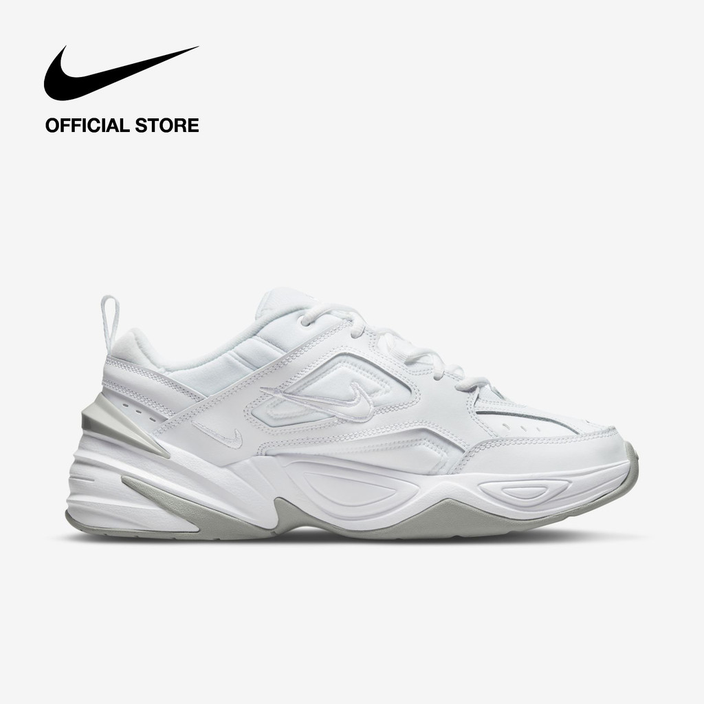 Nike M2K Tekno รองเท้าวิ่งน้ําหนักเบาสวมใส่สบายสีขาว