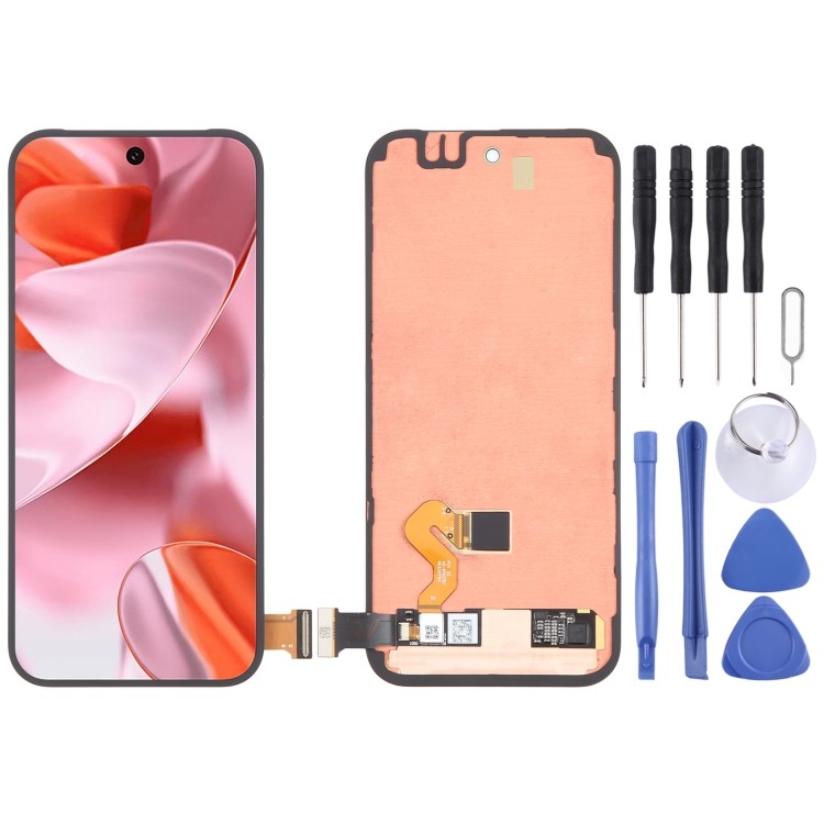 สําหรับ Google Pixel 9 G2YBB GUR25 วัสดุ OLED หน้าจอ LCD Digitizer ประกอบเต็มรูปแบบพร้อมกรอบ