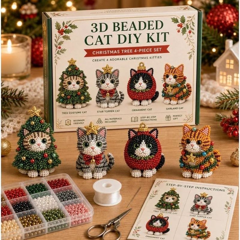 3D Beaded Pet DIY Kit 3D珠宠物套装 DIY