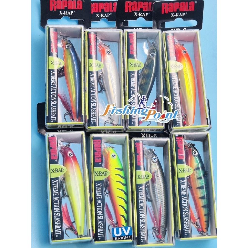 เหยื่อปลอม RAPALA X-RAP 6 ซม. XR--6