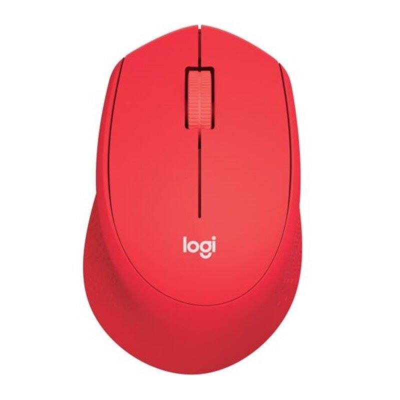 LOGITECH เมาส์ไร้สาย รุ่น M331 สีแดง