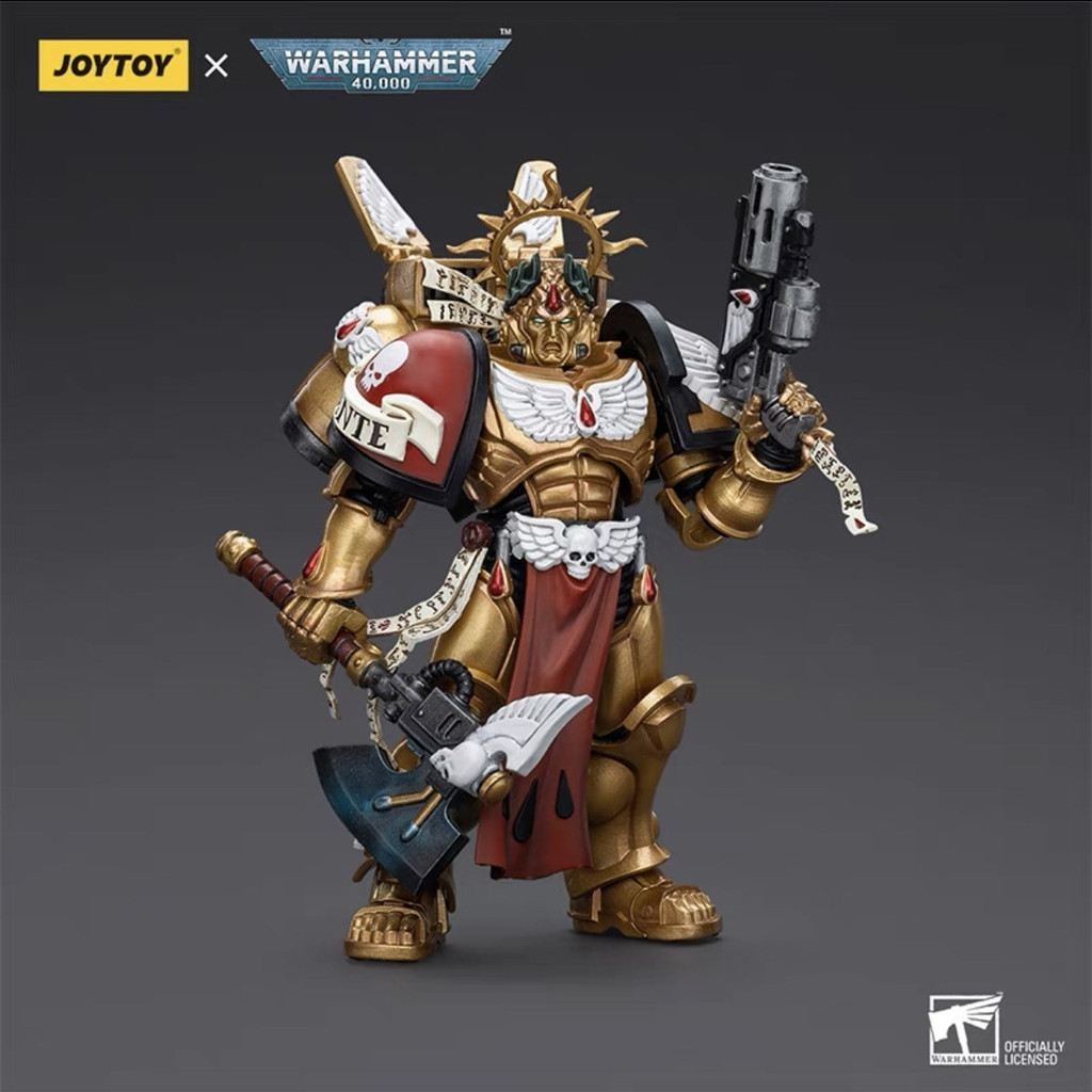 พร้อมสต็อก Dark Source Warhammer 40K Holy Blood Angel Dante Commander 1: 18 Movable Soldier Jumping 