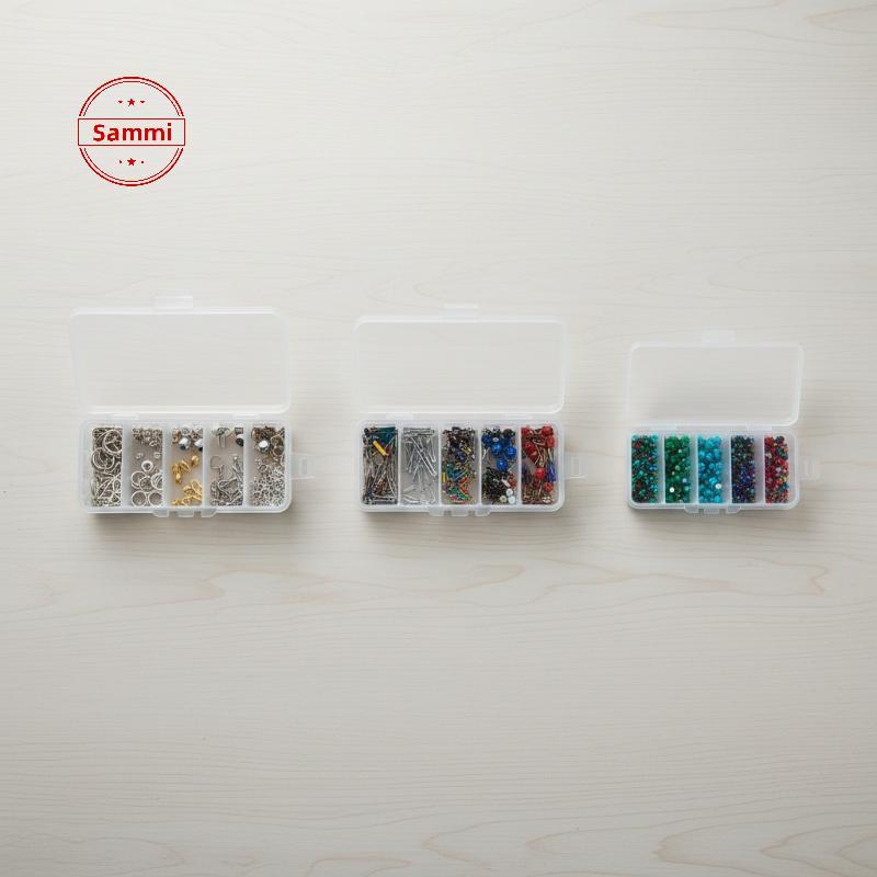 Sammi 4/10 ชิ้น Staable พลาสติก Microtube กล่องเก็บ 3ML 2/4/6/24-Slot Vial Storage Case Clear ตู้แช่