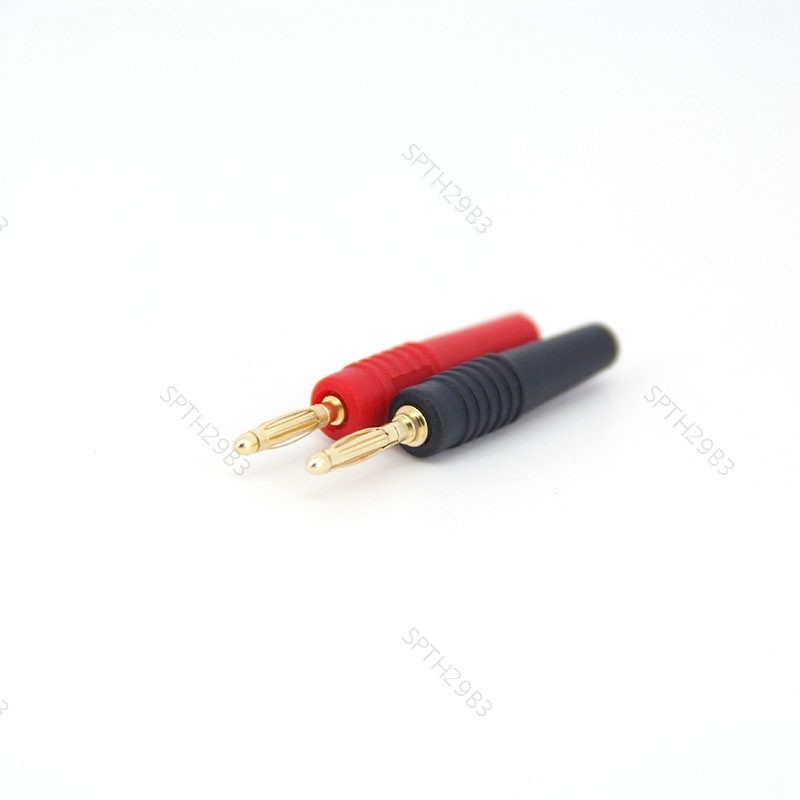 2MM Banana Gold Plated Plugs Connectors mini Banana audio power socket ปลั๊กสําหรับ Banana Socket TH