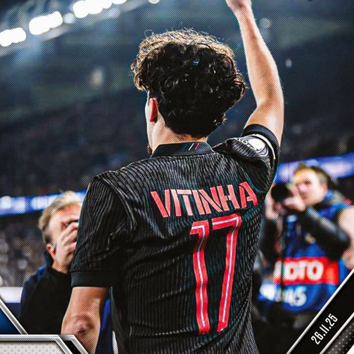 Vitinha - 2025-26 UCL Topps NOW - การ์ด 56