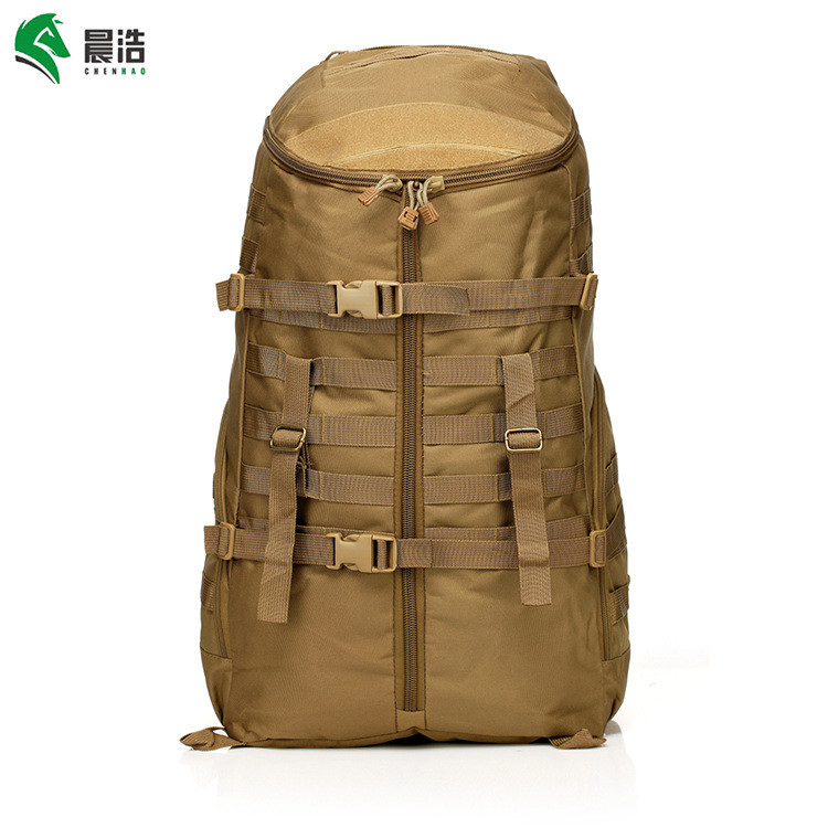 Chen Hao Outdoor Large Capacity Tactical Backpack60L Camping backpack, hiking backpack, camouflage, 