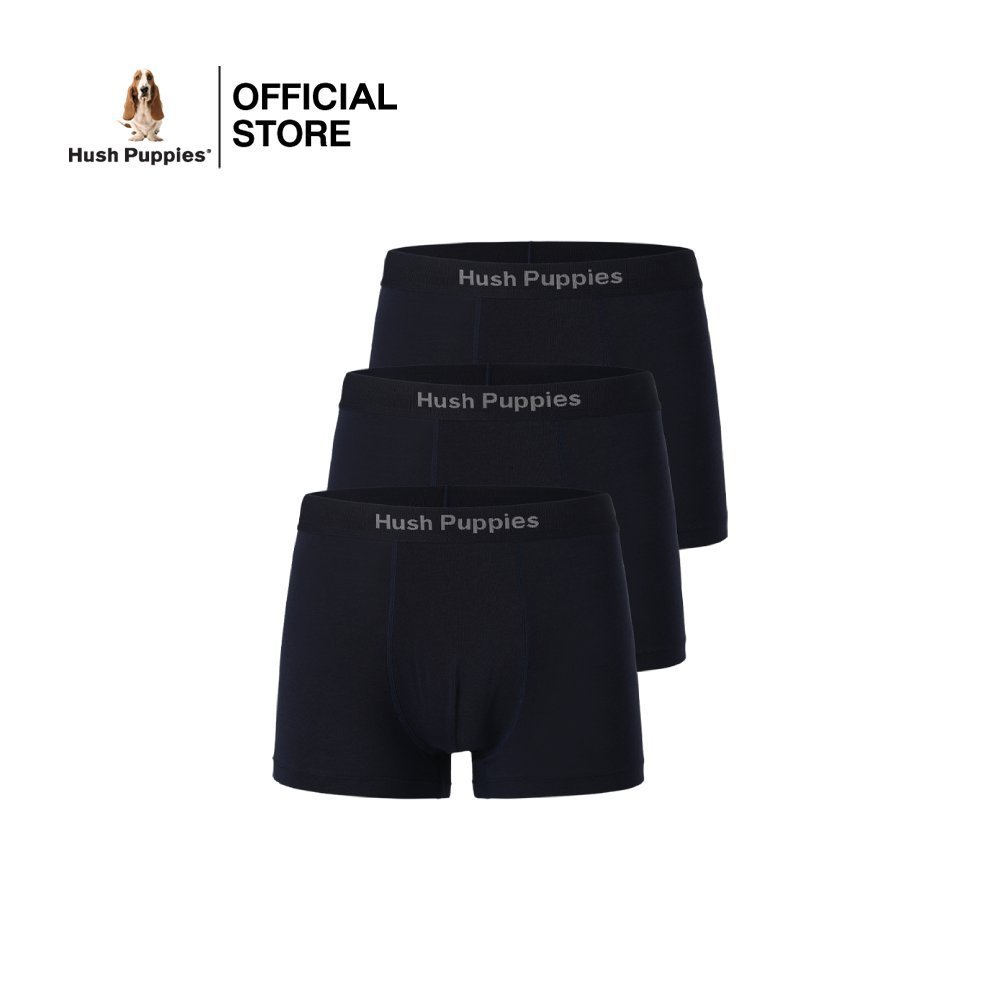 Hush puppies  Underwear กางเกงในชาย Fashion รุ่น HU H3B007 แพ็ค3 Boxer Brief
