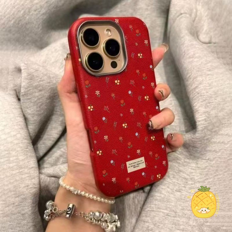 สําหรับIPhone 17 16 15 14 13 12 11 Pro Max X XR XS Max 7 8 Plusฤดูใบไม้ร่วงและฤดูหนาวเต็มหน้าจอเศษดอกไม้ขนาดเล็กเคสโทรศัพท์ปกอ่อน