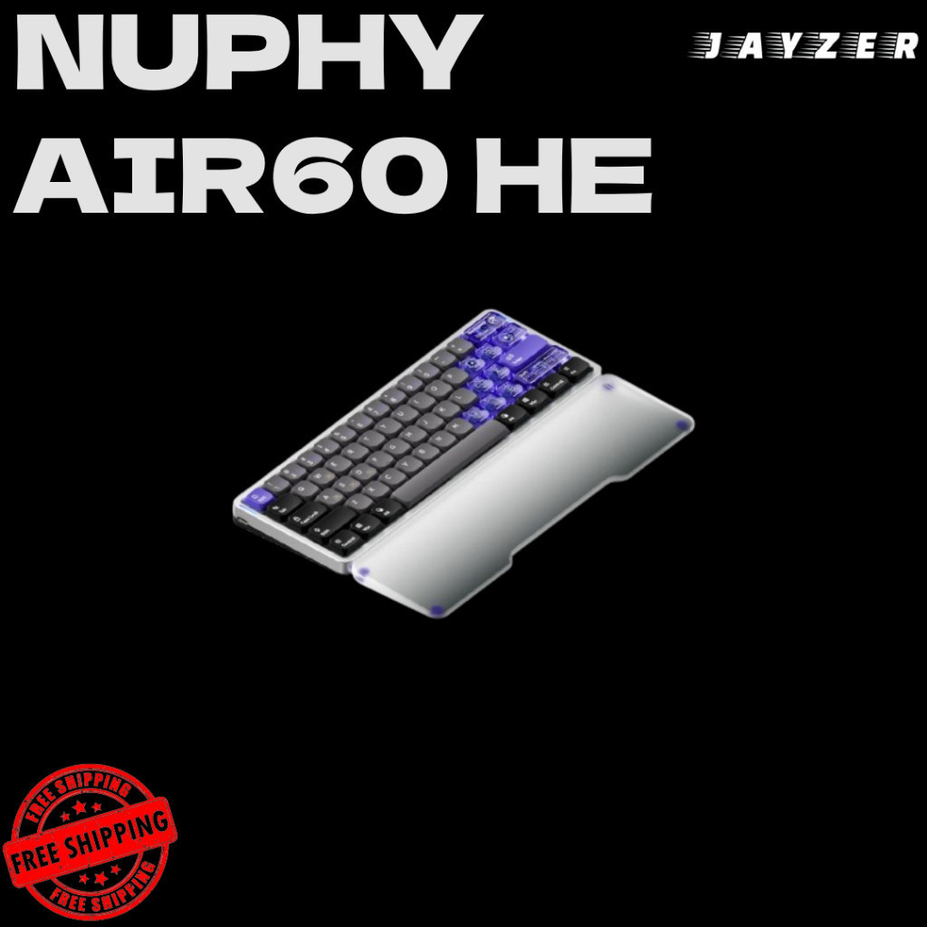SG NUPHY AIR60 HE สวิตช์แม่เหล็ก GANG MECHANICAL KEYBOARDHT99 0VZH