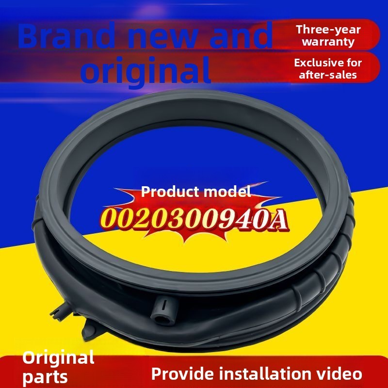 Haier Drum Washing Machine Door Seal G100678B14SU1 Sealing Ring Door Rubber Gasket