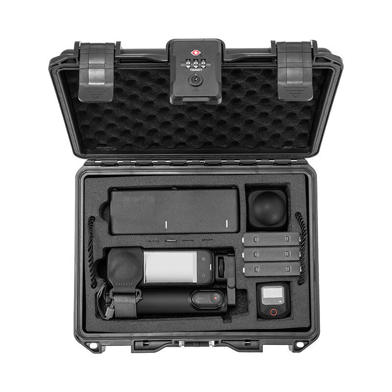 เหมาะสําหรับเคสกันน้ํา ta360X5/X4, กล่องเก็บรหัสผ่านอเนกประสงค์สองชั้นความจุขนาดใหญ่, เข้ากันได้กับท