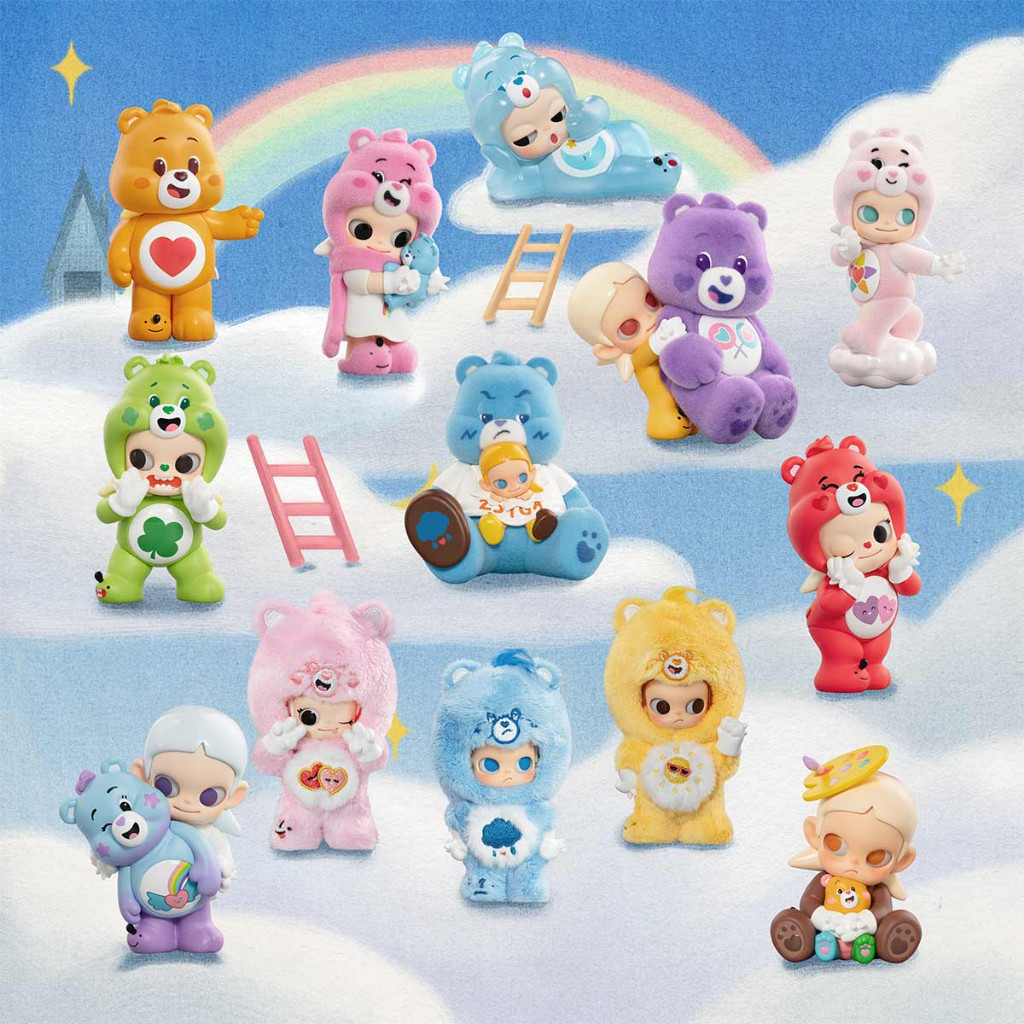 Zsiga x Love Bears Series Hand-made Doll Mystery Box Zsiga x Care Bears Series อินเทรนด์เล่นตกแต่งขอ