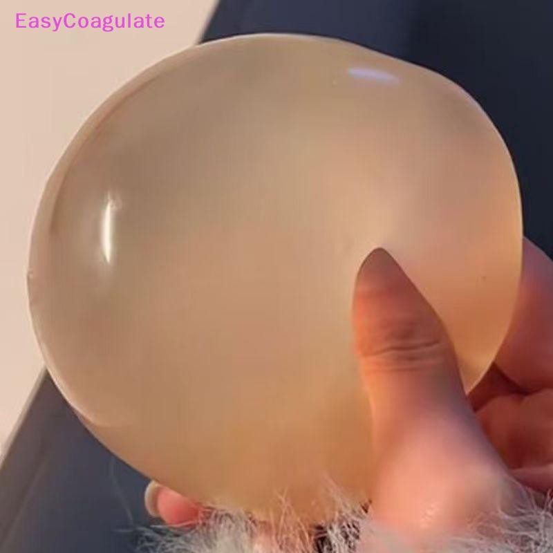 Eas 1/2PCS ความเครียดบรรเทาความเครียดบรรเทาลูกบอลน้ํามันมะพร้าวช้า Rebound Fidgeting ผู้ใหญ่ของเล่นเด็กบีบของขวัญ Reliever Ate