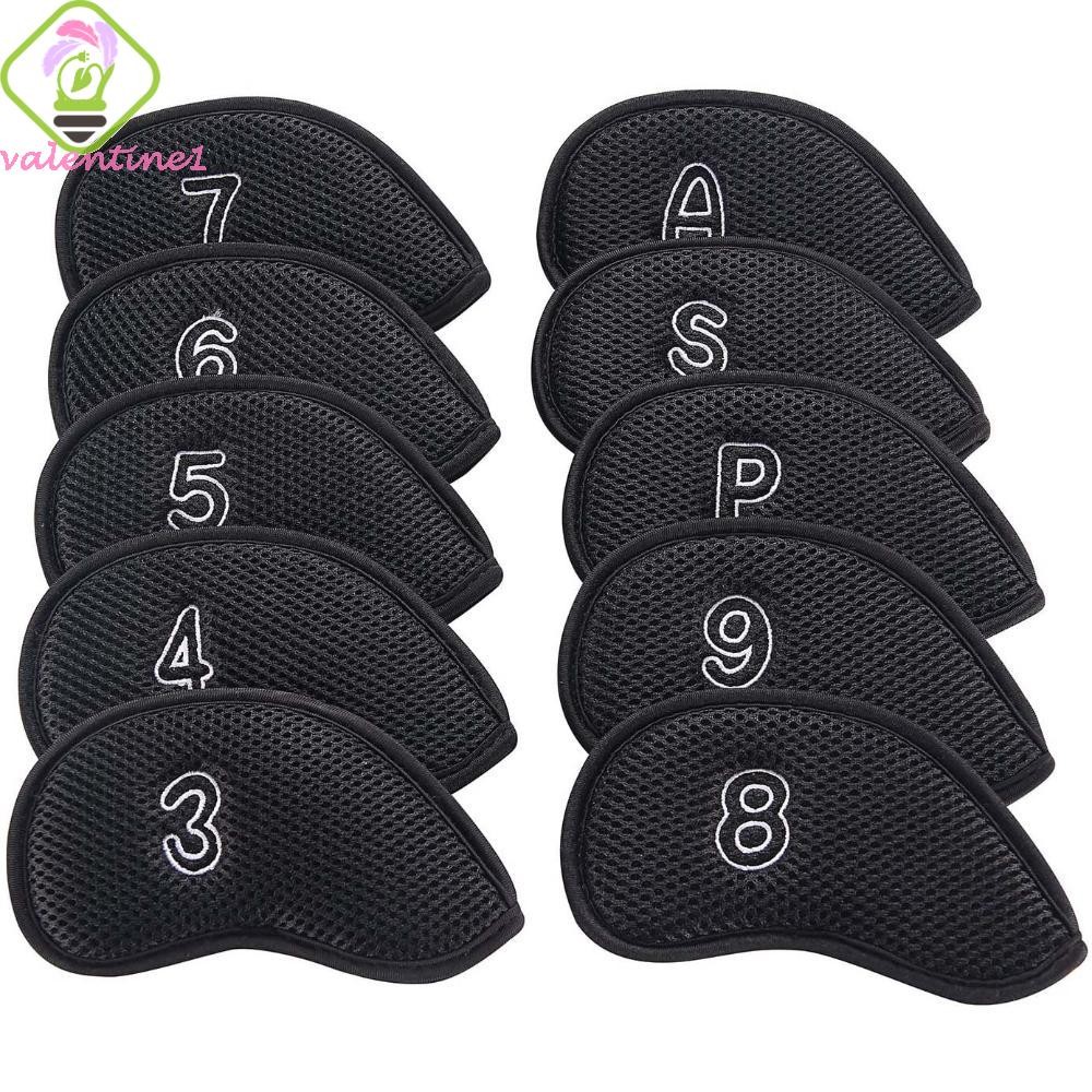 AVALENTINE Golf Club Cover Meshy 10pcs Golf Head Cover Neoprene Protective Cover With Number Design 